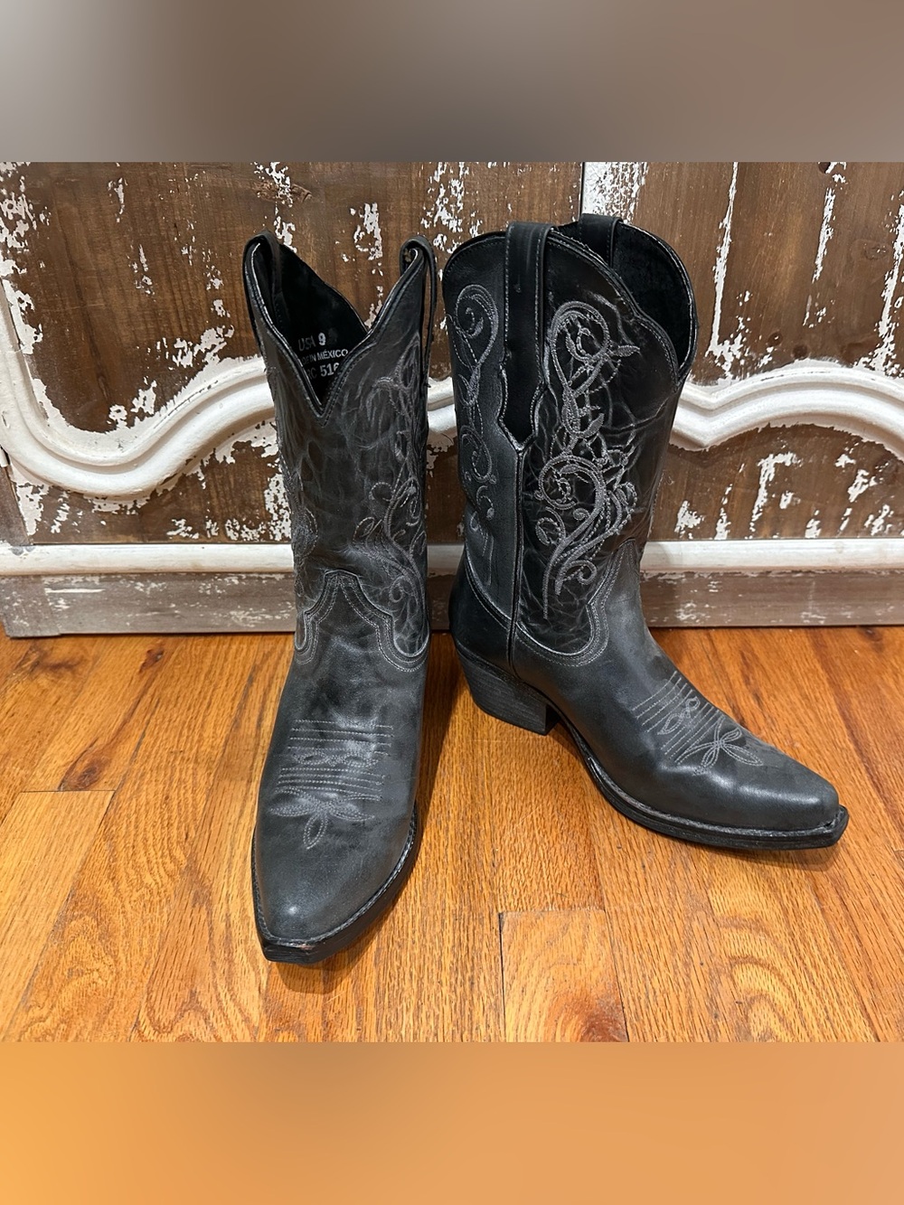 Ladies 9 Sterling River Western Cowboy Boots